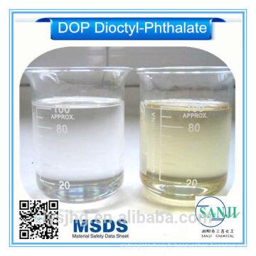 Dioctyl Phthalate DOP utilisé en cuir artificiel